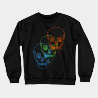 Chromatic Skulls Crewneck Sweatshirt